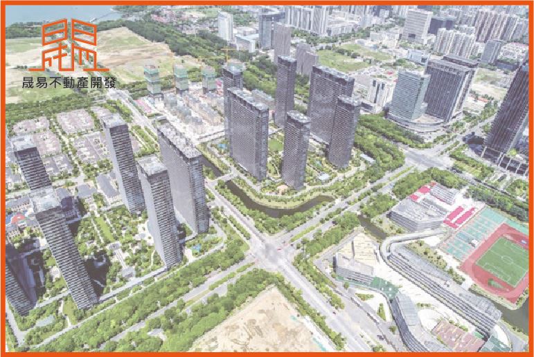 棋盤式方格整齊、經過規劃的都市土地示意圖