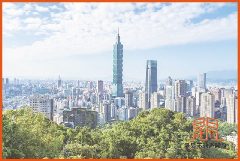台北信義區101與大樓圖